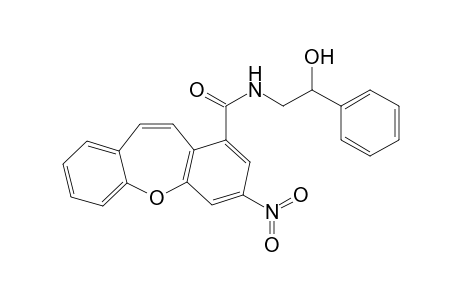 Dibenzo[b,f]oxepin-1-carboxamide, N-(2-hydroxy-2-phenylethyl)-3-nitro-