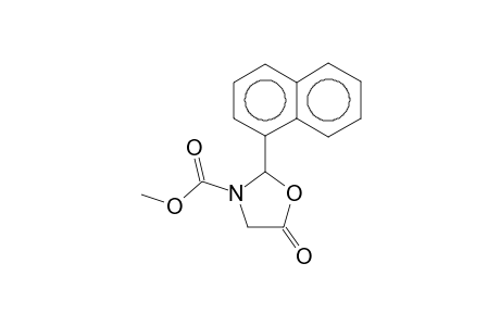 Methyl 2-(1-naphthyl)-5-oxo-1,3-oxazolidine-3-carboxylate