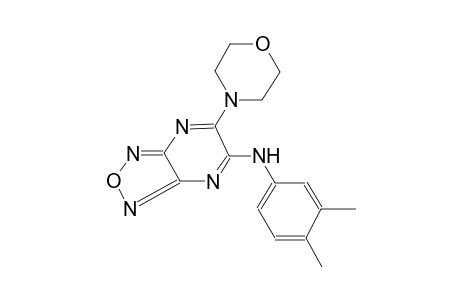 [1,2,5]oxadiazolo[3,4-b]pyrazin-5-amine, N-(3,4-dimethylphenyl)-6-(4-morpholinyl)-