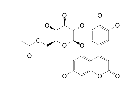 6''-O-ACETYL-5-O-BETA-D-GALACTOPYRANOSYL-7,3',4'-TRIHYDROXY-4-PHENYLCOUMARIN