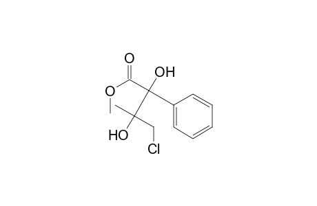 Methyl 2-phenyl-2,3-dihydroxy-3-chloromethylbutanoate