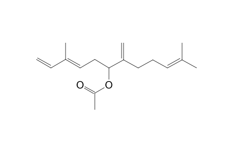 (3E)-6-ACETOXY-3,11-DIMETHYL-7-METHYLIDENDODECA-1,3,10-TRIENE