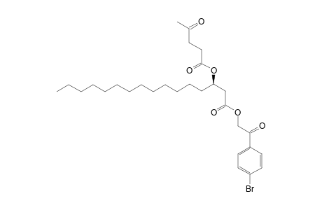 (R)-3-(LEVULINOYLOXY)-HEXADECANOIC-ACID-2-(4-BROMO-PHENYL)-2-OXO-ETHYLESTER