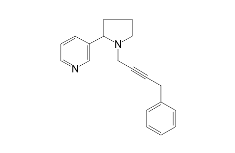 Pyridine, 3-[1-(4-phenyl-2-butylyl)-2-pyrrolidinyl]-