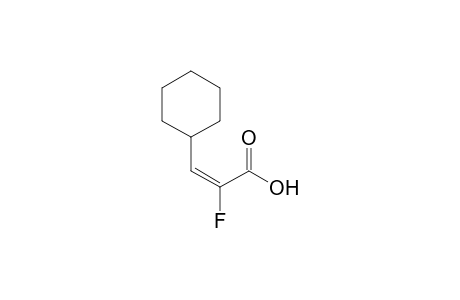 (2E)-3-Cyclohexyl-2-fluoroacrylic acid