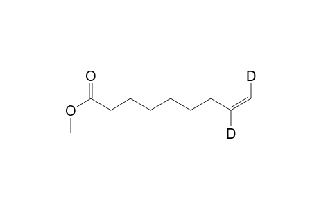8-Nonenoic-8,9-D2 acid, methyl ester
