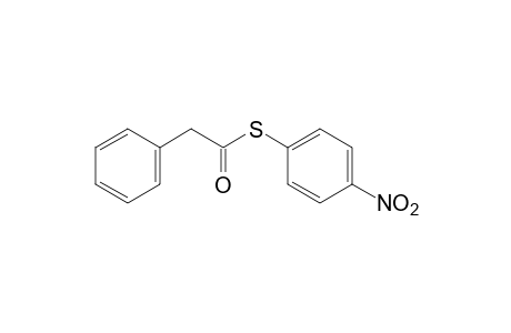 phenylthioloacetic acid, p-nitrophenyl ester