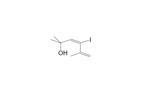 E-Iodo-2,5-dimethyl-hexa-1,3-dien-5-ol