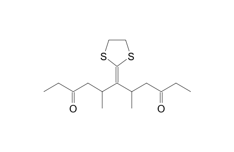 6-(1,3-Dithiolan-2-ylidene)-5,7-dimethylundecane-3,9-dione