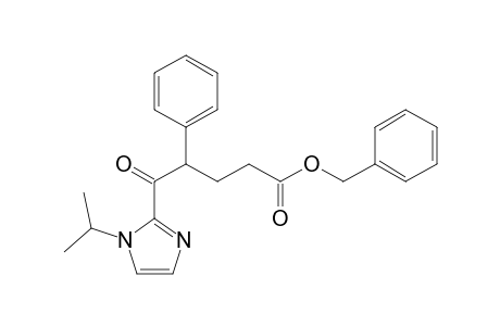Benzyl 5-(1-isopropyl-1H-imidazol-2-yl)-5-oxo-4-phenylpentanoate