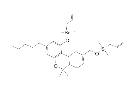 Allyl[(1-([allyl(dimethyl)silyl]oxy)-6,6-dimethyl-3-pentyl-6a,7,10,10a-tetrahydro-6H-benzo[c]chromen-9-yl)methoxy]dimethylsilane