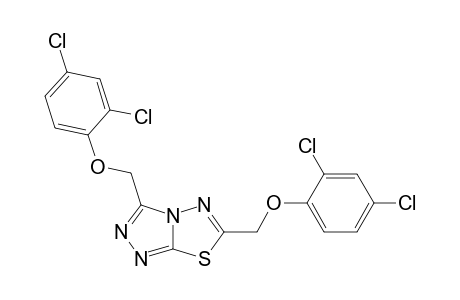 3,6-Bis((2,4-dichlorophenoxy)methyl)-[1,2,4]triazolo[3,4-b]-[1,3,4]thiadiazole