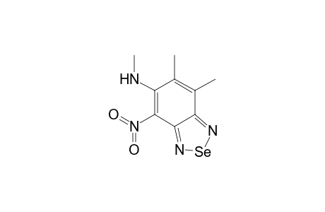 6-Methylamino-4,5-dimethyl-7-nitro-2,1,3-benzoselenadiazole