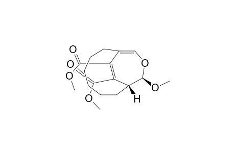 (1R,11R)-11-methoxy-10-oxabicyclo[6.3.2]trideca-8,12-diene-12,13-dicarboxylic acid dimethyl ester