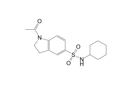 1-acetyl-N-cyclohexyl-5-indolinesulfonamide