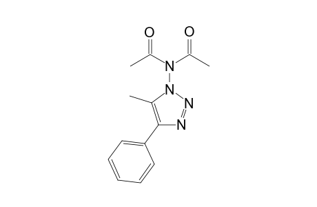 N-acetyl-N-(5-methyl-4-phenyl-1-triazolyl)acetamide