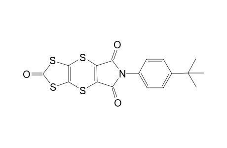 6-(p-t-Butylphenyl-6H-[1,3]dithiolo[4',5':5,6]dithino[2,3-c][1,4]pyrrole-2,5,7-trione