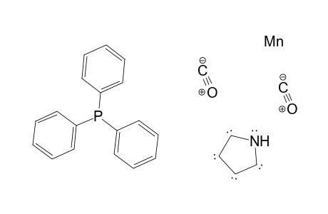 Manganese, dicarbonyl-.pi.-pyrrolyl(triphenylphosphine)-