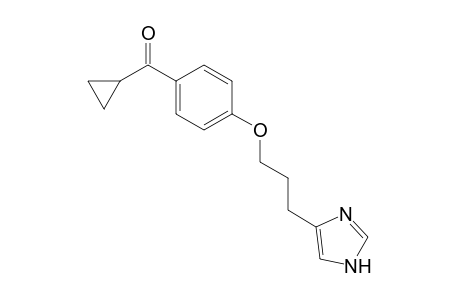 Cyclopropyl 4-(3-(1H-Imidazol-4-yl)propyloxy)phenyl)methanone