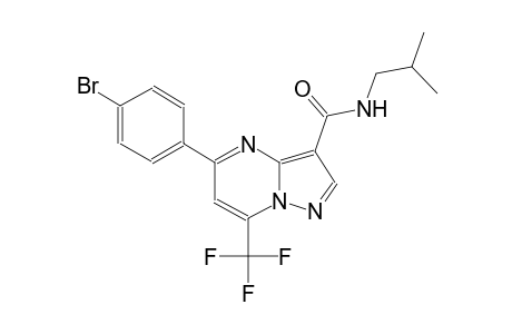 5-(4-bromophenyl)-N-isobutyl-7-(trifluoromethyl)pyrazolo[1,5-a]pyrimidine-3-carboxamide