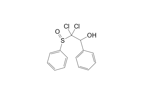 2,2-bis(chloranyl)-1-phenyl-2-(phenylsulfinyl)ethanol