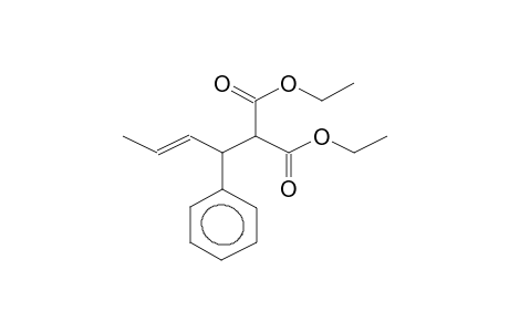 (E)-(1-PHENYL-2-BUTENYL)MALONIC ESTER