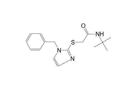 2-[(1-benzyl-1H-imidazol-2-yl)sulfanyl]-N-(tert-butyl)acetamide