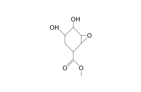 (1a,2a,4a,5b,6A)-2-Methoxycarbonyl-4,5-dihydroxy-7-oxa-bicyclo(4.1.0)heptane