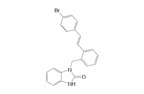1-{2-[trans-(4-Bromophenyl)vinyl]benzyl}benzimidazolin-2-one