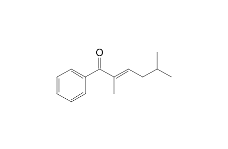 (E)-2,5-Dimethyl-1-phenylhex-2-en-1-one