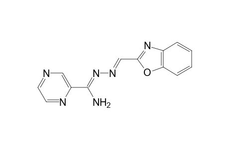 2-N(1)-{[(2'-Benzoxazolyll)methylene]amidrazone-methylene}-pyrazine