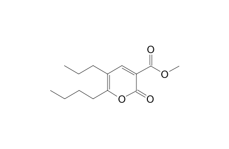 Methyl 6-butyl-2-oxo-5-propyl-2H-pyran-3-carboxylate