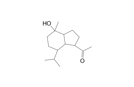 1-(4-Hydroxy-7-isopropyl-4-methyloctahydro-1H-inden-1-yl)ethanone