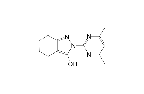 2-(4,6-dimethyl-2-pyrimidinyl)-4,5,6,7-tetrahydro-2H-indazol-3-ol