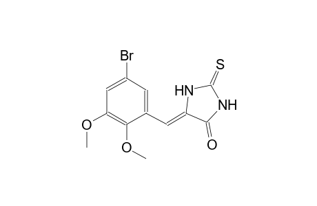 (5Z)-5-(5-bromo-2,3-dimethoxybenzylidene)-2-thioxo-4-imidazolidinone