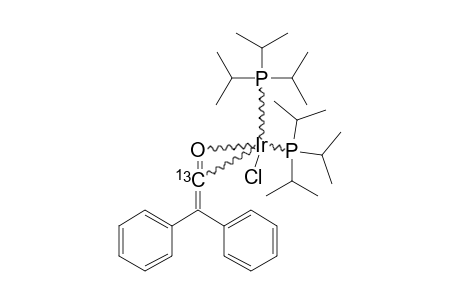 LABELED-TRANS-CHLOROBIS-(TRIISOPROPYLPHOSPHINE)-(ETA(2)-C,O-DIPHENYLKETENE)-IRIDIUM