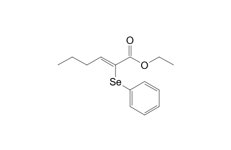 Ethyl 2-(phenylseleno)hexen-2-oate