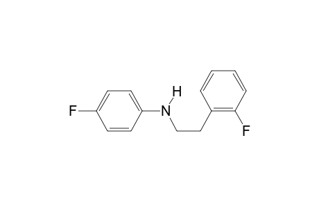 4-Fluoro-N-[2-(2-fluorophenyl)ethyl]aniline