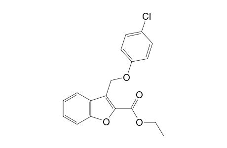 3-[(p-chlorophenoxy)methyl]-2-benzofurancarboxylic acid, ethyl ester