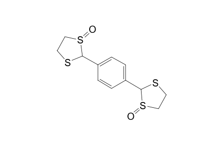 1,3-Dithiolane, 2,2'-(1,4-phenylene)bis-, 1,1'-dioxide