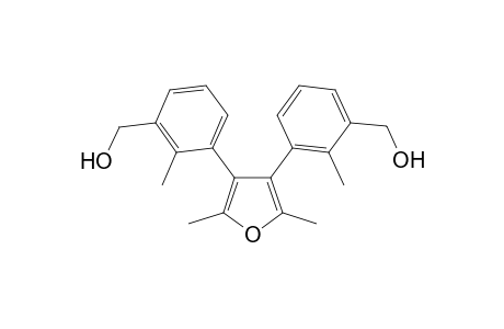 [3-[2,5-dimethyl-4-(2-methyl-3-methylol-phenyl)-3-furyl]-2-methyl-phenyl]methanol