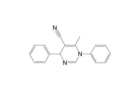 1,4-Diphenyl-6-methyl-1,4-dihydropyrimidine-5-carbonitrile