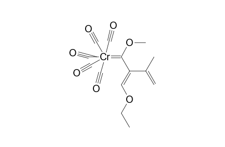 3-[Methoxymethylene(pentacarbonyl)chromium]-4-ethoxy-2-methylbuta-1,3-diene complex