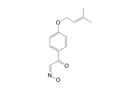 2-keto-2-[4-(3-methylbut-2-enoxy)phenyl]acetaldoxime