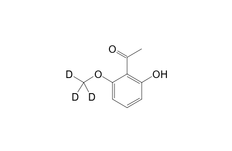 2-Hydroxy-6-deuteromethoxyacetophenone