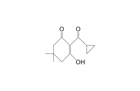 2-Cyclopropylcarbonyl-3-hydroxy-5,5-dimethyl-cyclohex-2-en-1-one