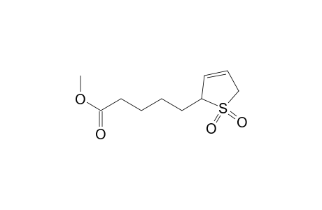 2-Thiophenepentanoic acid, 2,5-dihydro-, methyl ester, 1,1-dioxide