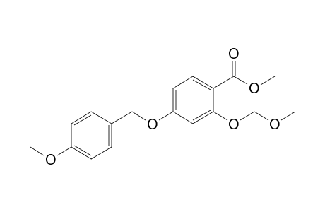 Methyl 2-methoxymethyloxy-4-(4-methoxy)benzyloxybenzoate