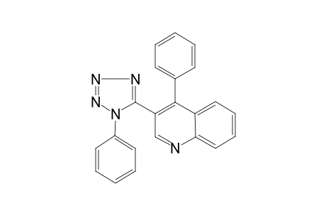 4-Phenyl-3-(1-phenyl-1H-tetraazol-5-yl)quinoline