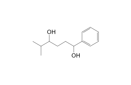 5-Methyl-1-phenyl-hexane-1,4-diol